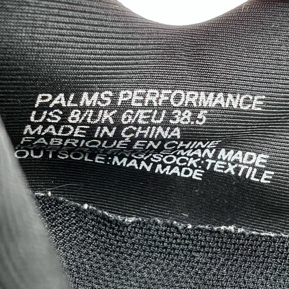 Fabletics White Black Palms Performance Sneakers Size 8 Women's - Picture 2 of 8